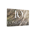 Personalised Aluminium A5 House Sign - Driftwood