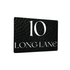 Personalised Aluminium A5 House Sign - Black Leather