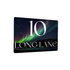 Personalised Aluminium A5 House Sign - Aurora Borealis