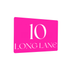 Personalised Aluminium A5 House Sign - Hot Pink