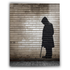 BLACK SILHOUETTE Metal Wall Art Poster
