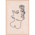 Metal Sign Line Lady Collection Set Illustration Novelty Gift Plaque 6
