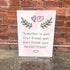 A Mother Is Your Best Friend - Metal Sign Plaque