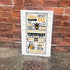 Advice From A Honey Bee  - Metal Sign Plaque