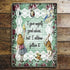Alice In Wonderland , I Gave Myself Good Advice But  - Metal  Wall Sign