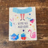 Alice In Wonderland We'Re All Mad Here Tin Sign Metal Sign Plaque