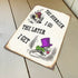 Alice In Wonderland, White Rabbit Hurrier I Go The Later  I- Metal Advertising Wall Sign