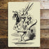 Alice In Wonderland White Rabbit Illustration - Metal Alice In Wonderland Wall Sign (1)