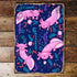Axolotl Pattern Sea Weirdo Fish  Metal Wall Sign Plaque