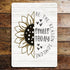 Be The Reason Someone Smiles Today   Metal Wall Sign Plaque