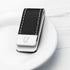 Black Leather Money Clip PER314-ROM