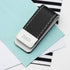 Black Leather Money Clip PER314-SER