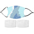 Blue Surfer Design Face Mask