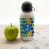 Boys Stain Glass Window Personalised Water Bottle PER2121-BLU