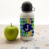 Boys Stain Glass Window Personalised Water Bottle PER2121-NVY