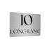 Personalised Aluminium A5 House Sign - Brushed Aluminium