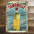 Chamomile Liqueur Drink Bottle  - Metal Sign Plaque (1)