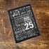 Christmas Text Noel Peace On Earth - Metal Typography Wall Sign