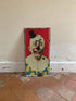 Circus  Clown Sad Face  Metal Wall Sign