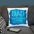 Coastal Watercolour Cover Personalised Cushion Cover PER2140-BLU