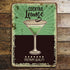 Cocktail Lounge - Metal Advertising Wall Sign
