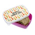 Colourful Giraffe Pattern Lunch Box PER839-PNK