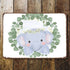 Elephant Watercolour Baby - Metal Wall Sign Plaque