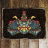 Elephant Head Pattern Geometric  - Metal Sign Plaque