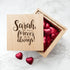 Personalised Forever My Always Oak Photo Cube PER2579-FIL
