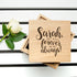 Personalised Forever My Always Oak Photo Cube PER2579-NOF