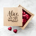 Personalised My Sunshine Oak Photo Cube PER2580-FIL