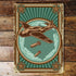 Fighter War Plane Metal Wall Sign Plaque
