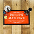 Gentlemen's Man Cave Bar Mat PER2164-ORA