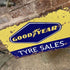 Good Year Tyres Sales Motorbike - Metal Advertising Wall Sign
