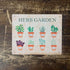 Herb Garden Metal Sign Humorous Plaque