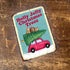 Holly Jolly Christmas Tree - Metal Vintage Wall Sign