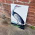Hooping Crane Botanical Illustration John James Audubon Metal  Wall Sign