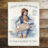 I Don'T Have Kids  My Dog Allergic To Them - Metal Personalised Art Wall Sign