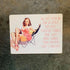 I'Ll Let You In On A Little Secret - Good & Bad Girls  - Metal Travel Wall Sign