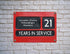 Personalised Aluminium Bus Sign | Insert Any Text and Number | London Bus Vintage Sign | Perfect for Home Bars | Man Cave Gift