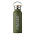 Personalised Insulated Bottle 17oz Bamboo Lid - Side Personalisation JUN93-GRN
