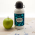 Jurassic Fun Silhouette Personalised Water Bottle PER2125-NAV
