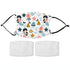 Kids Cute Mermaids Face Mask