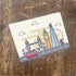 London Cityscape  - Metal Advertising Wall Sign