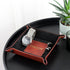 Luxury Brown Personalised Valet Tray PER3152-GLD