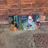 Merry Christmas Santa Illustration -  Metal Wall Sign