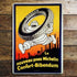Michelin Tires Le Nouveau Pneu - Metal Advertising Wall Sign