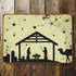 Nativity Manger Jesus Mary  Christmas - Metal Advertising Wall Sign