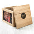 Oak Photo Keepsake Box with Initials PER916-CIR