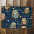 Owl Pattern Sleeping Coffee - Metal Wall Sign Plaque
